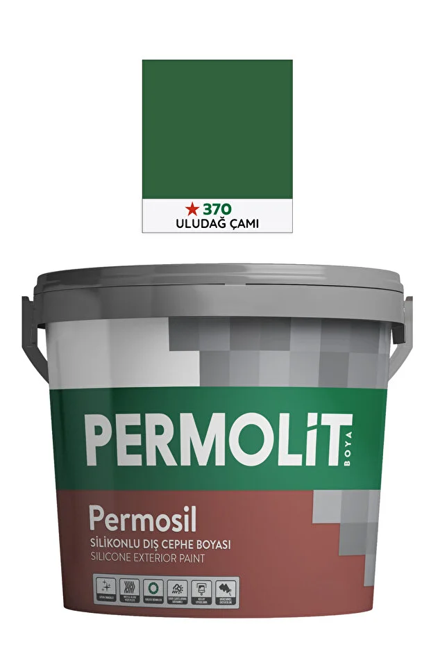 Permosil Silikonlu Dış Cephe Boyası, Uzun Ömürlü Koruma Uludağ Çamı